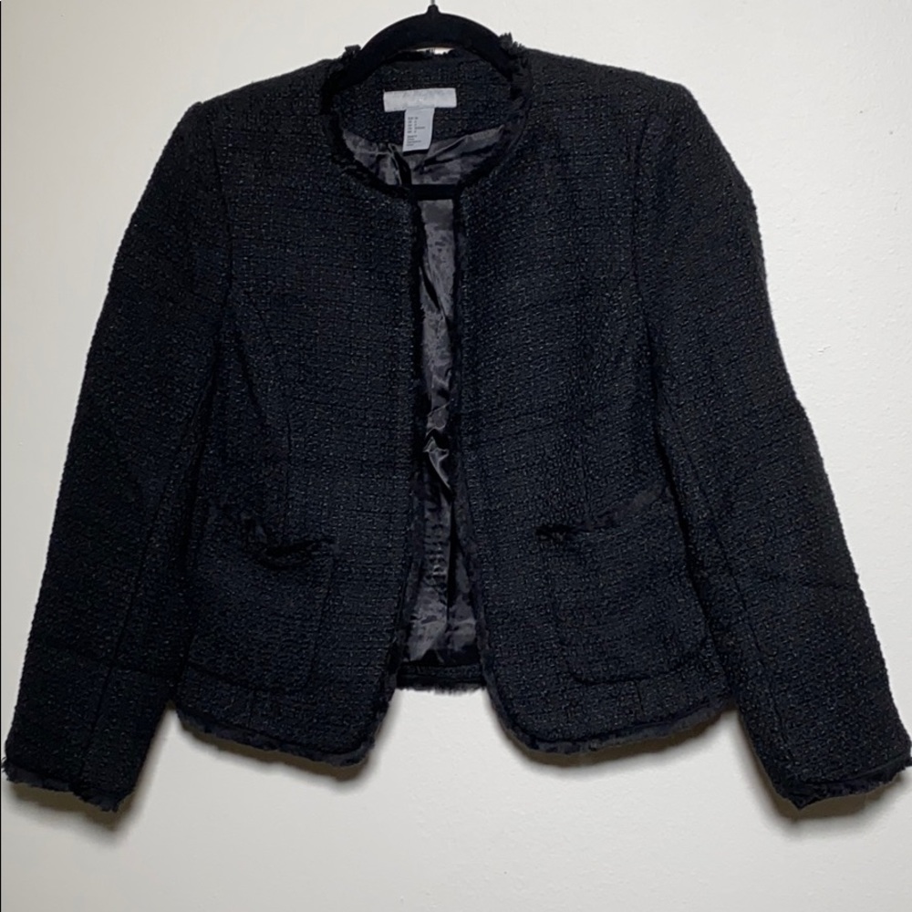 H&M Black Twill Jacket